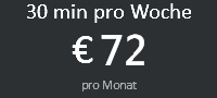 30 min pro Woche
€ 72
pro Monat